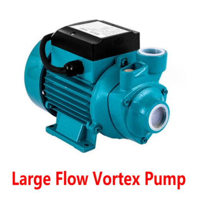 Solar DC Pump Large Flow Vortex Pump for House Water Supply Irrigation 12v 24v