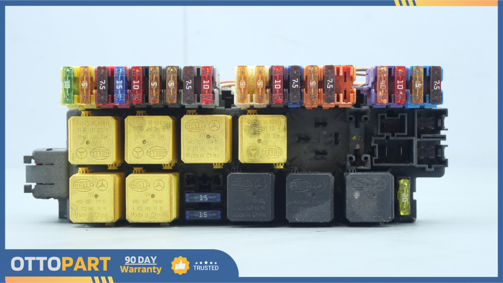 2003-12 Mercedes R230 SL550 SL55 AMG Front Left SAM Fuse Box Control Module OEM