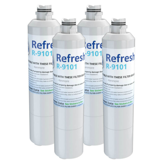 Fits Samsung RS25H5000SR/AA Refrigerators Refresh Water Filter 2 Pack