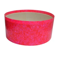 6x55'' Drum Wrap 0.46mm Pearl Pink Sheet For 5.5'' 6'' Snare Drum