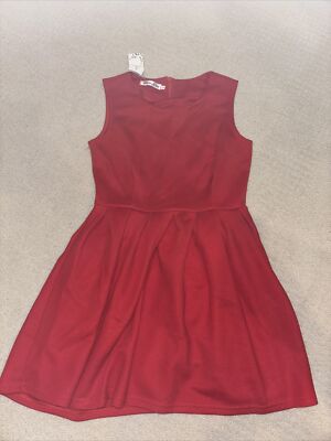 Womens Dress Ming Liu Red Size S