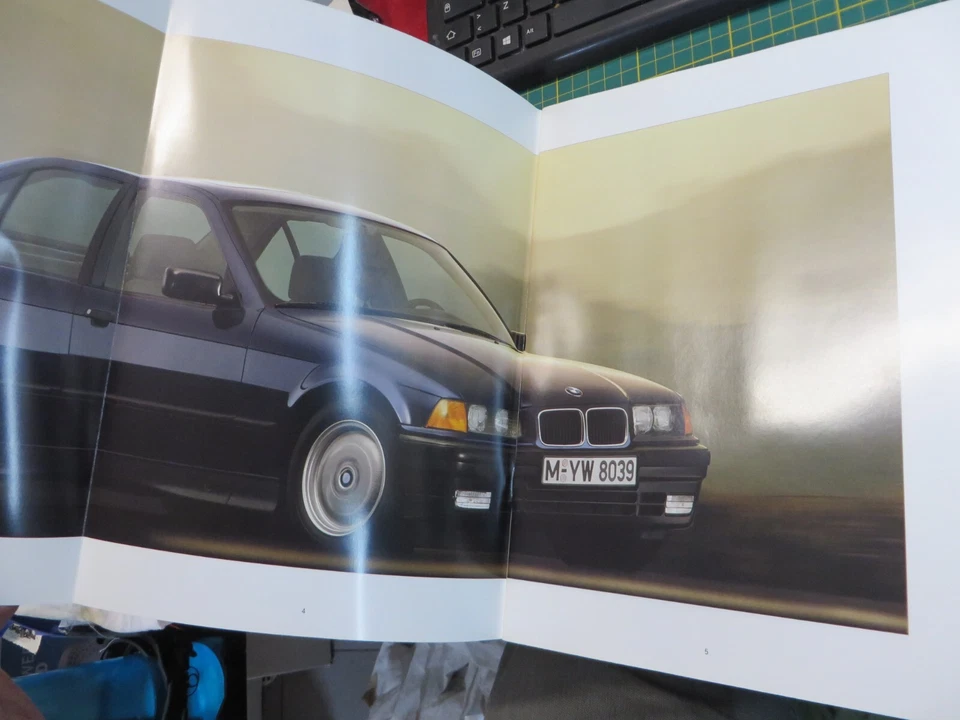 LIBRETTO INFORMATIVO BMW SERIE 3 - GERMANY 1991 - - Immagine 2 di 4