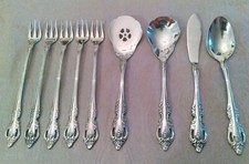 9 Pcs. Mixed Lot Oneida Community Stainless BRAHMS