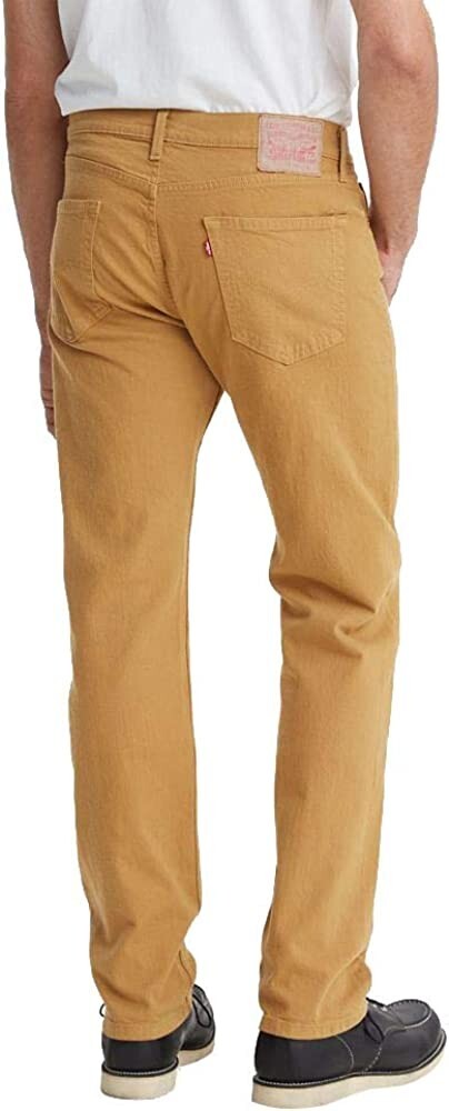 Levi's Men's 505 Regular Fit Jeans Medal Bronze Dark Khaki