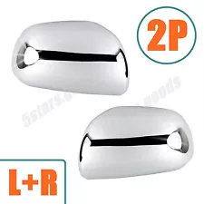 Accessories Chrome Door Side Mirror Covers Trims For 2011-2020 Toyota Sienna