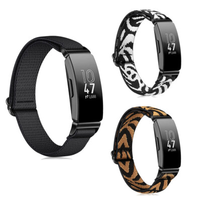 Elastic Bands For Fitbit Inspire Inspire HR Adjustable Loop Band  Wristband