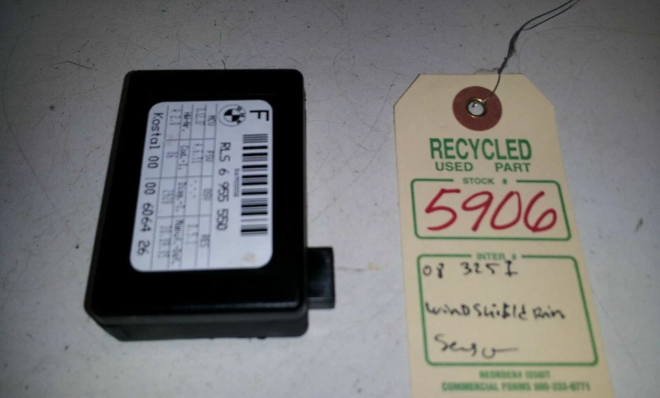 BMW 325I 2008 parabrisas sensor de lluvia OEM RLS6955550 #5906 Foto 2 de 4