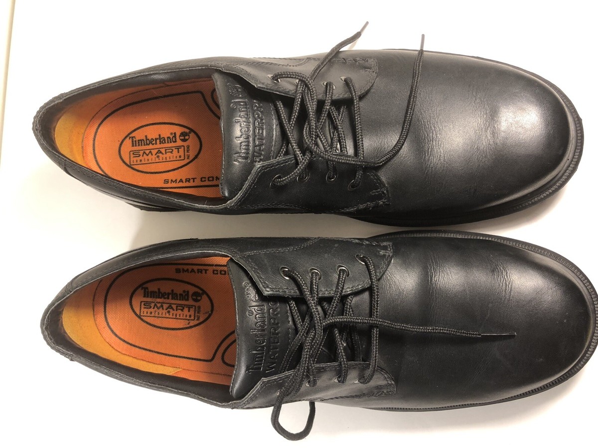 Timberland Black Montgomery Bay Oxford Waterproof leather  display picture 3
