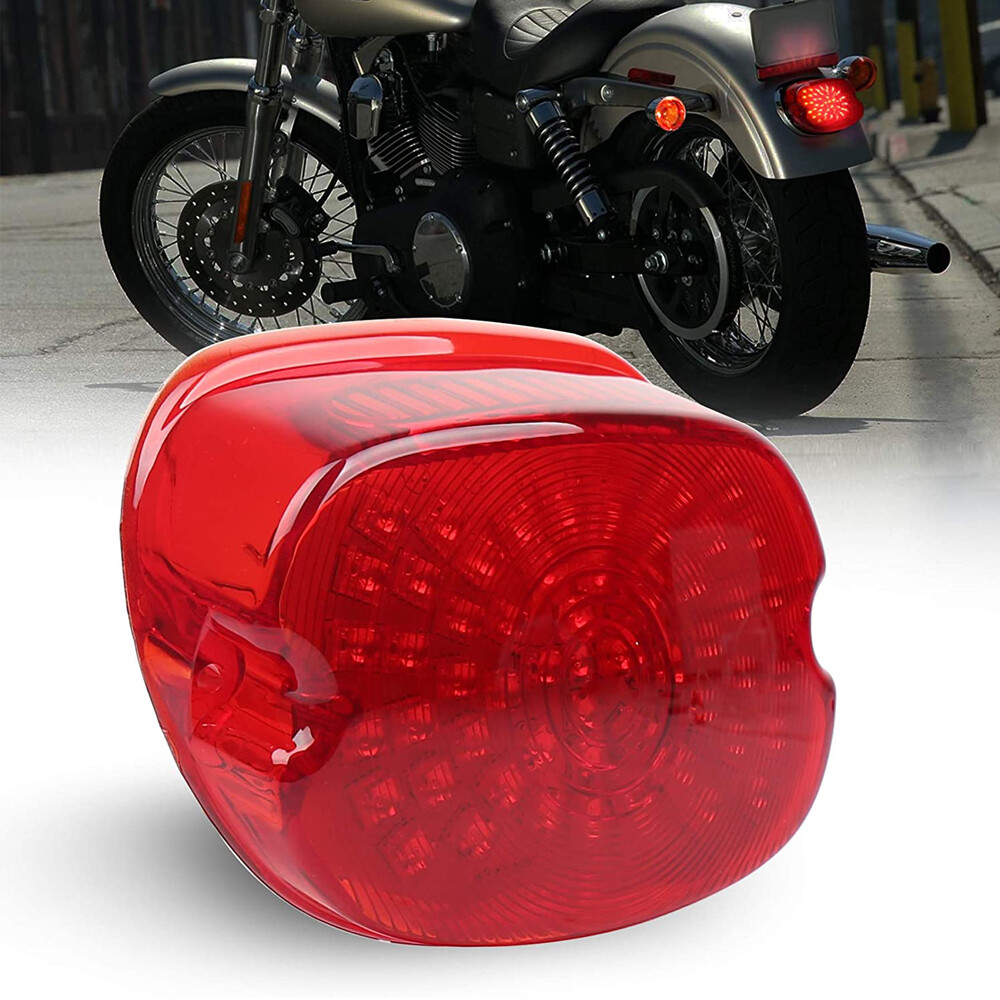 LED Brake Turn Signal Tail Light License Plate Lamp For