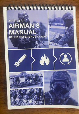 Air Force Airman's Manual Quick Reference Cards | eBay