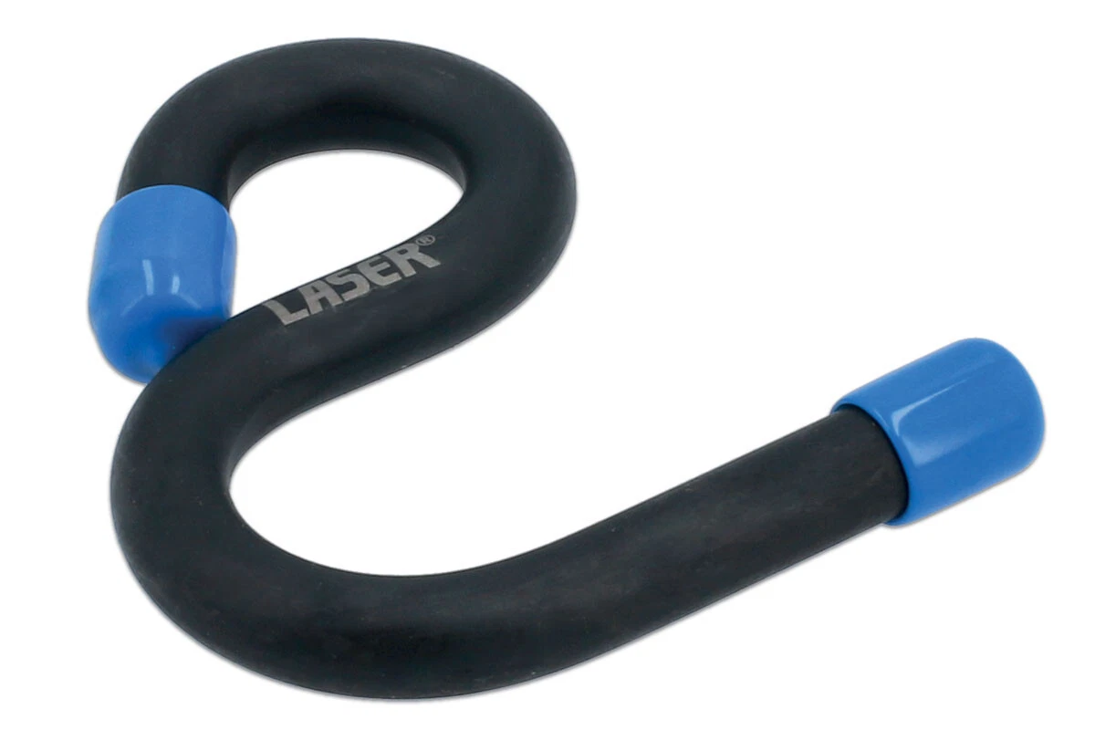 Control arm pry bar outlet
