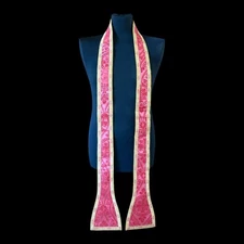 New embroidered liturgical stole. Length - 210 сm, width at widest point - 13.5