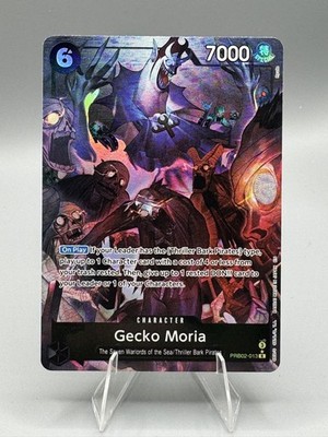 Gecko Moria (Alternate Art) PRB02-013 Premium Booster -The Best- Vol. 2 Foil