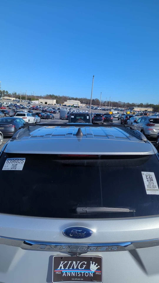 Barras transversales de techo para Ford Explorer (2014-2019), plateadas Foto 3 de 4