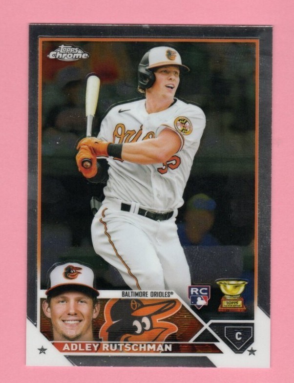 2023 Topps Chrome Adley Rutschman RC #1  Baltimore Orioles   - (SEF)