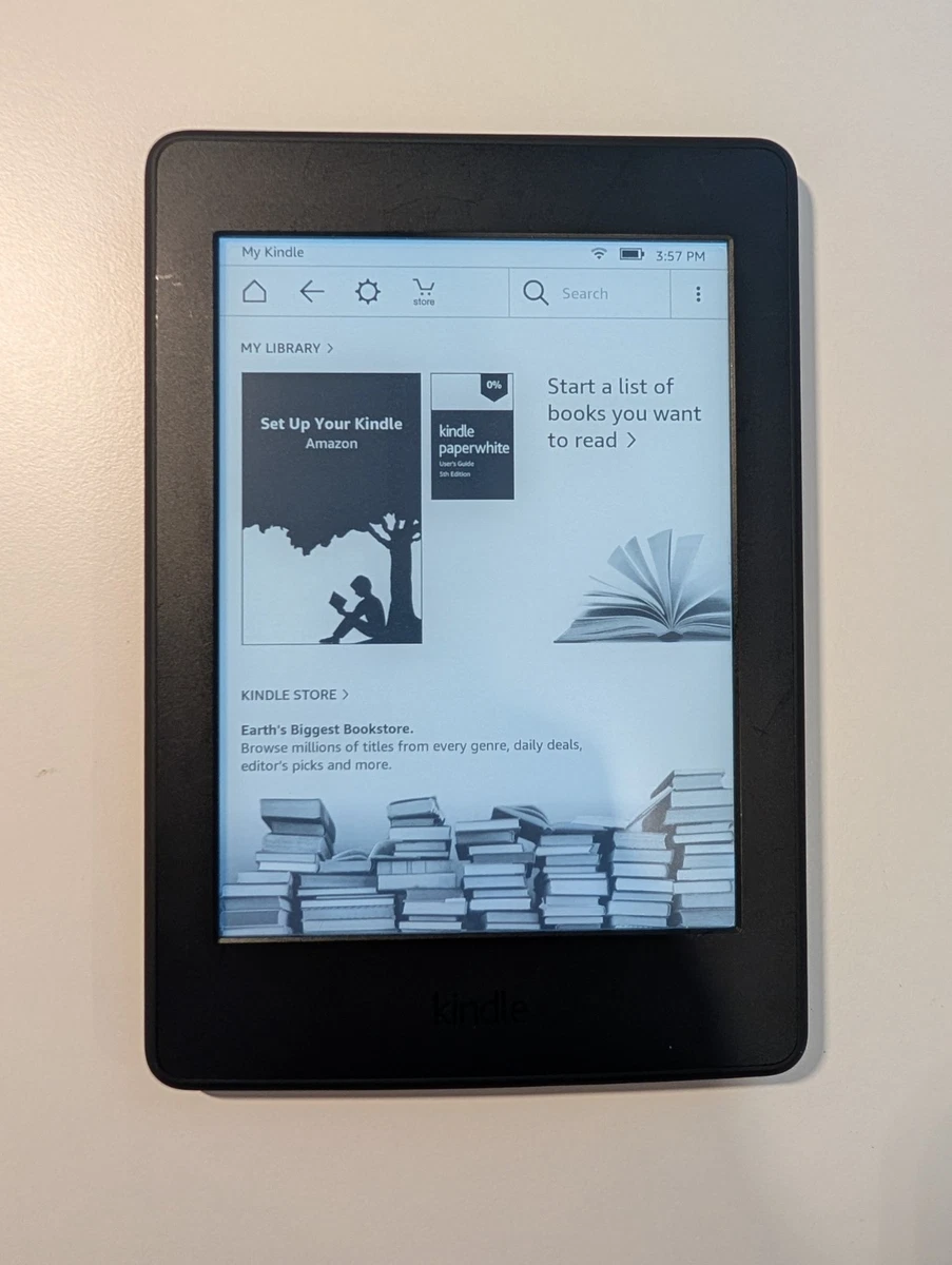 Amazon Kindle Paperwhite (7th Generation) Wi-Fi Black Tablets