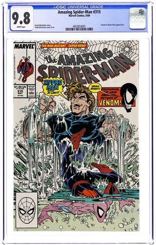 Amazing Spider-Man #315 CGC 9.8 1989 4652854001