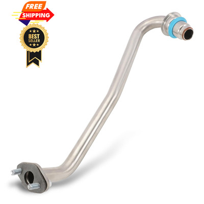 EGR Valve to Intake Plenum Tube Line for 3.5L, Charger 2006-2010, sliver 