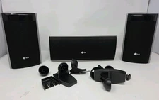 310W Center & Pair LG Surround Sound Speakers LSH-96SBS Home Theater Speakers