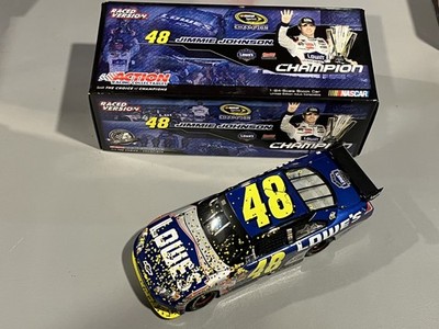 Action 1:24 #48 Jimmie Johnson Lowe s  09 4X Sprint Cup Champion - RACED VERSION