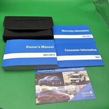2023 Honda Hr-v Owners Manual With Case
