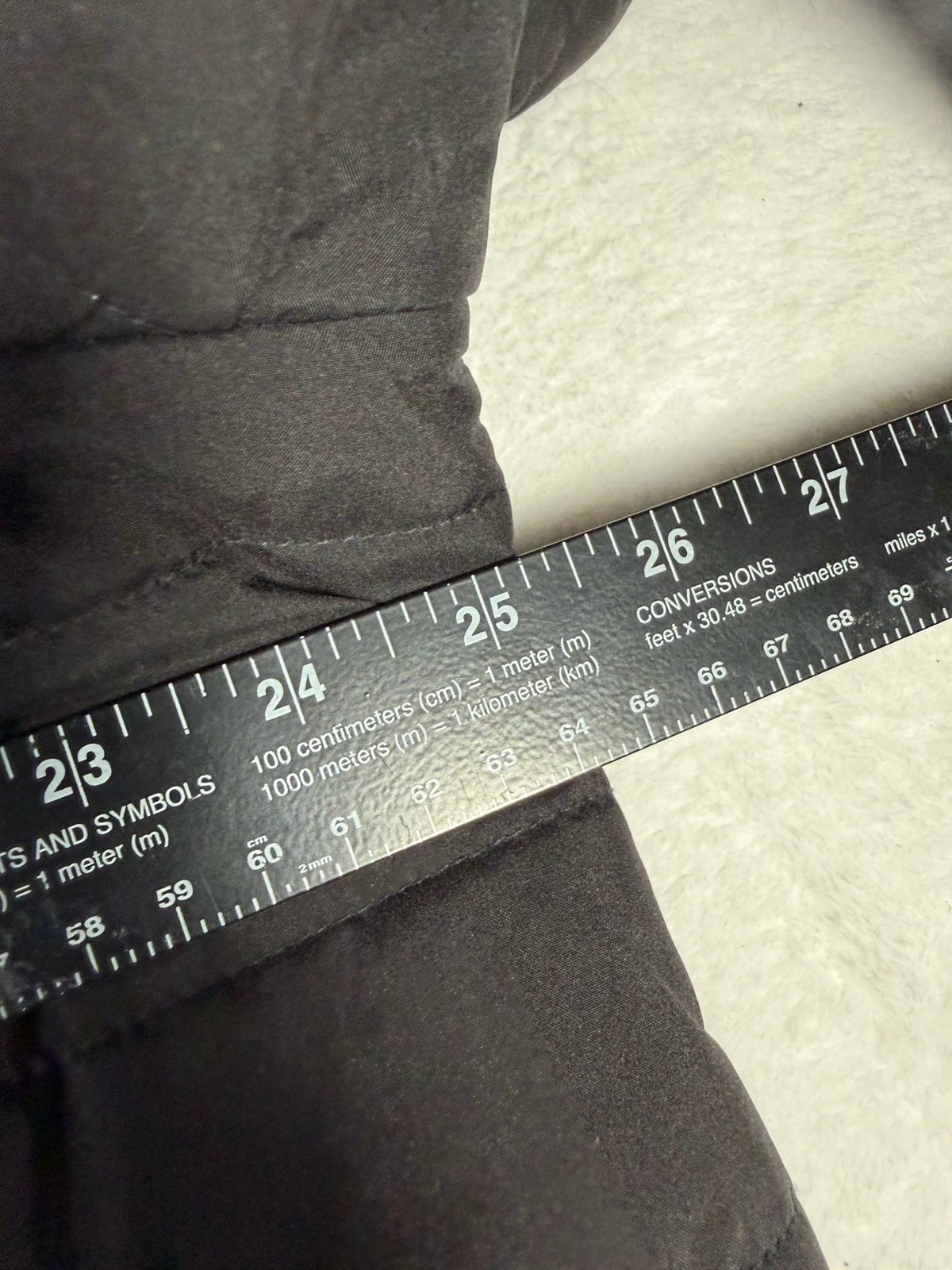 Levis Jacket Mens XL Black Quilted Snap Front Insulated Utility Shirt Coat  image 7