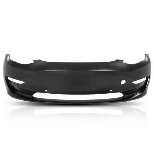 Fit For 2017-2023 Tesla Model 3 Front Bumper Cover Fascia w/ Park Sensor Hole