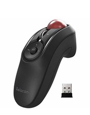 ELECOM Relacon M-RT1BRXBK Handy Trackball Mou...
