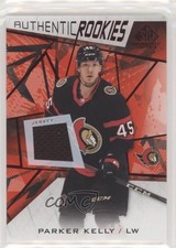 2021 Upper Deck SP Game Used Authentic Rookies Red Jerseys Parker Kelly #183 8db