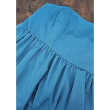 Davids Bridal Size 22 Blue Dress Knee Length Sleevless Sweetheart Neckline