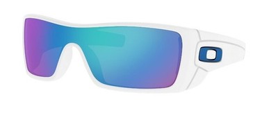 Oakley BATWOLF 9101 POLISHED WHITE + PRIZM SAPPHIRE + NEUE ORIGINAL SONNENBRILLE