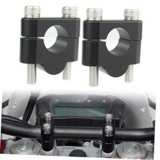 28.6mm Handlebar Risers 1 1/8'' Motorcycle ATV Dirt 20mm 0.78inch Sand Black