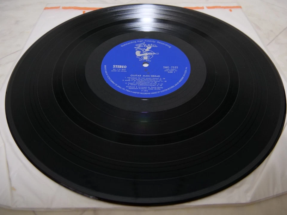 BREAD / GUITAR MAN JAPAN ISSUE LP W/OBI - Image 4 of 4