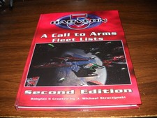 Babylon 5: A Call to Arms: Second Edition: Fleet Lists Hardcover Rulebook