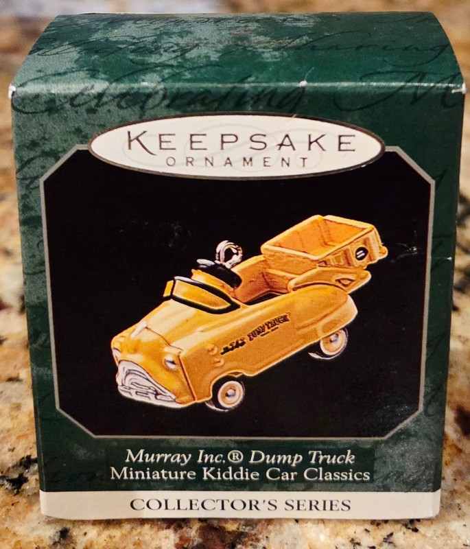 Hallmark Murray Dump Truck, miniature kiddie car