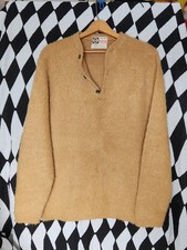 True Vintage Young Breed Revere Shag-Rac Sweater L Grunge Mohair Orlon Acrylic