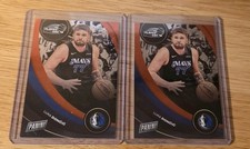 Luka Doncic 2024-25 Panini Player Of The Day Red /99 Lot of 2 Cards