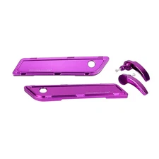 Purple SaddleBag Hinge Latch Covers for Harley 14-2024 Touring Road Glide FLTRXS