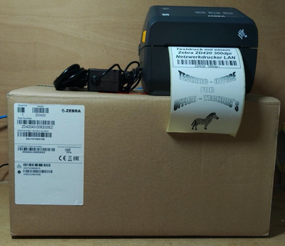 ZD42043-D0EE00EZ Zebra ZD420 300dpi, USB 2.0, USB-Host, LAN.
