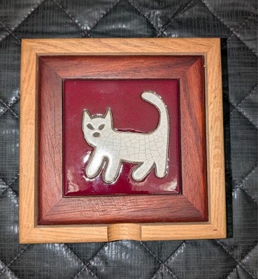 Handcrafted Exotic Wood Keepsake Box with Arius Santa Fe Tile
