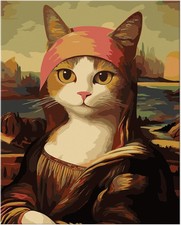 NiArt Paint by Numbers for Adults Beginners, DIY Paint by Numbers on Canvas for