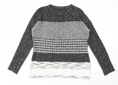 Matalan Damen Pullover Pulli grau Größe S
