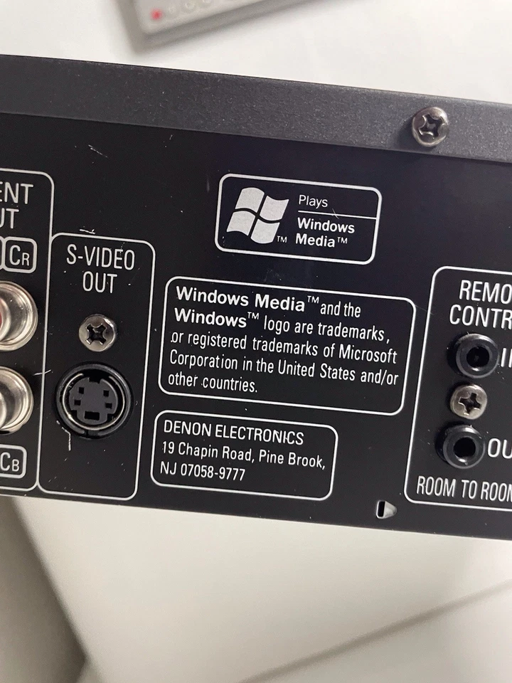 Reproductor de discos Denon DVD-CD 1720 probado con control remoto multisistema Denon incluido Foto 4 de 4