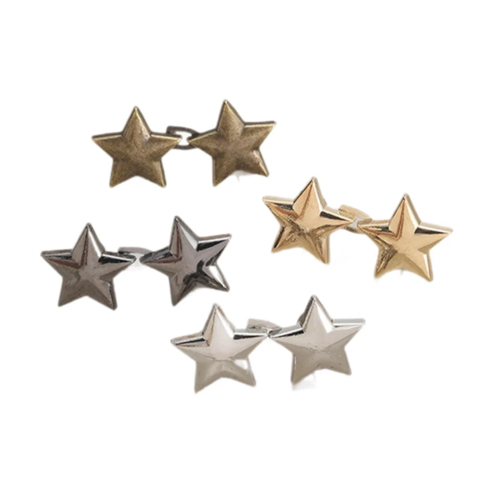 Jeans Tighten Waist Buckle Star Button Adjuster No Sewing Required Simple Jean - Image 2 of 4