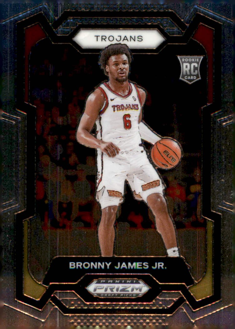 2024 Panini Prizm Draft Picks #86 Bronny James Jr.