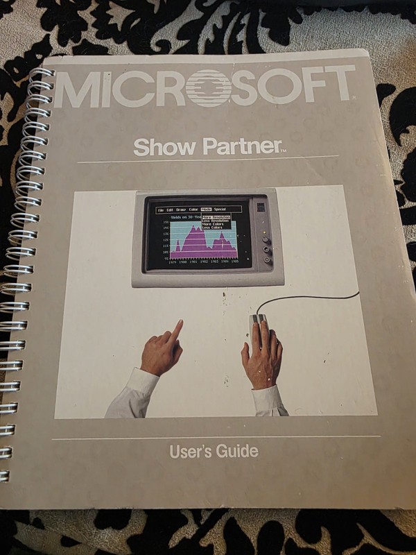 Microsoft Show Partner User's Guide (Super Rare?)