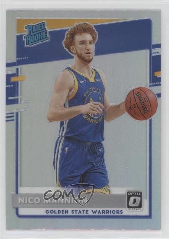 2020-21 Panini Donruss Optic Rated Rookie Holo Prizm Nico Mannion #190 5a4
