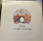 Vintage Queen Album A Night At The Opera Vinyl LP Record