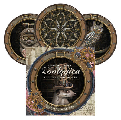 Zoologica Steampunk Orakel Kartendeck von Maxine Gadd Blue Angel