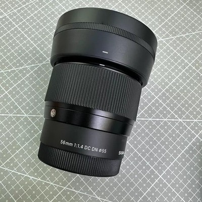 Sigma 56mm f/1.4 DC DN Contemporary Lens for Sony E Mount - 95% New - Exc++